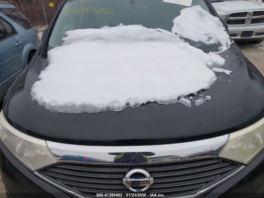 2012 Nissan Quest Sv VIN: JN8AE2KP5C9034855 Lot: 41380482