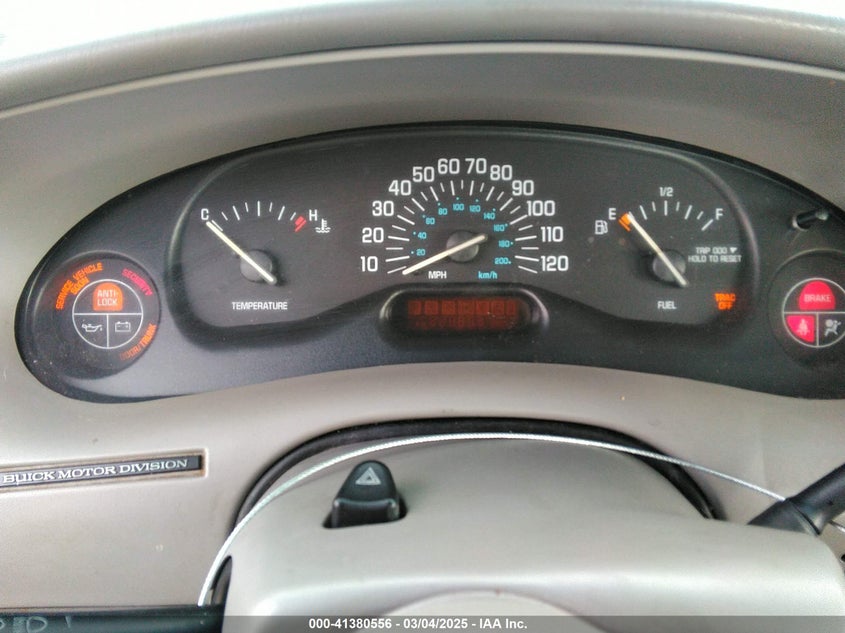 2001 Buick Century Custom VIN: 2G4WS52JX11255232 Lot: 41380556