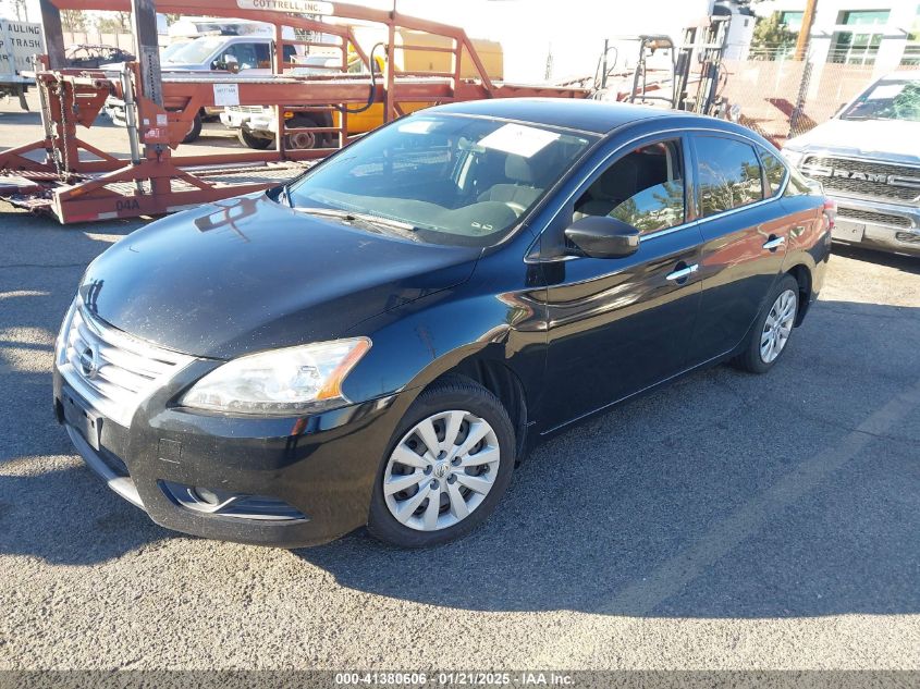 VIN 3N1AB7AP7FL670615 2015 NISSAN SENTRA no.2