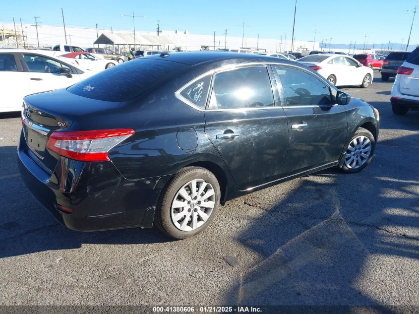 VIN 3N1AB7AP7FL670615 2015 NISSAN SENTRA no.4