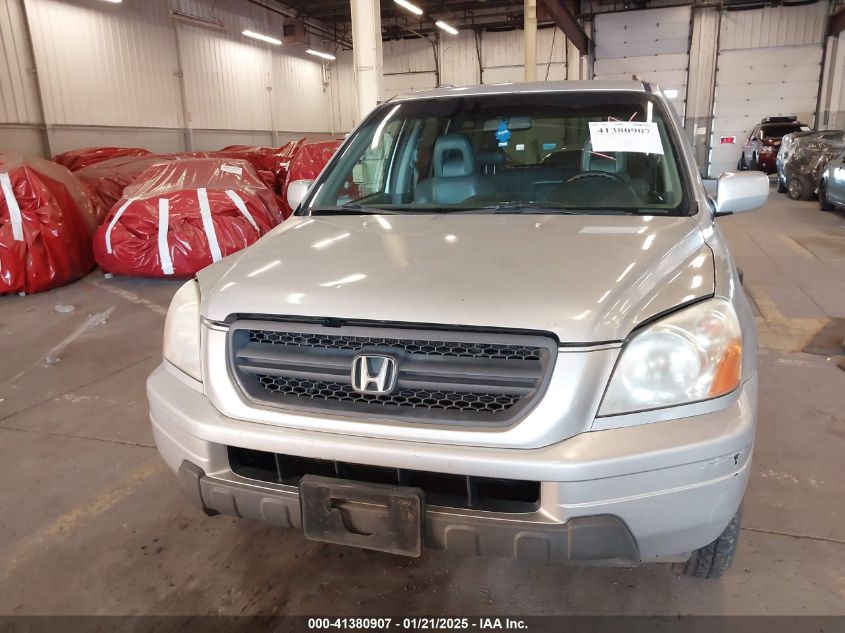 2004 Honda Pilot Ex-L VIN: 2HKYF18694H517483 Lot: 41380907