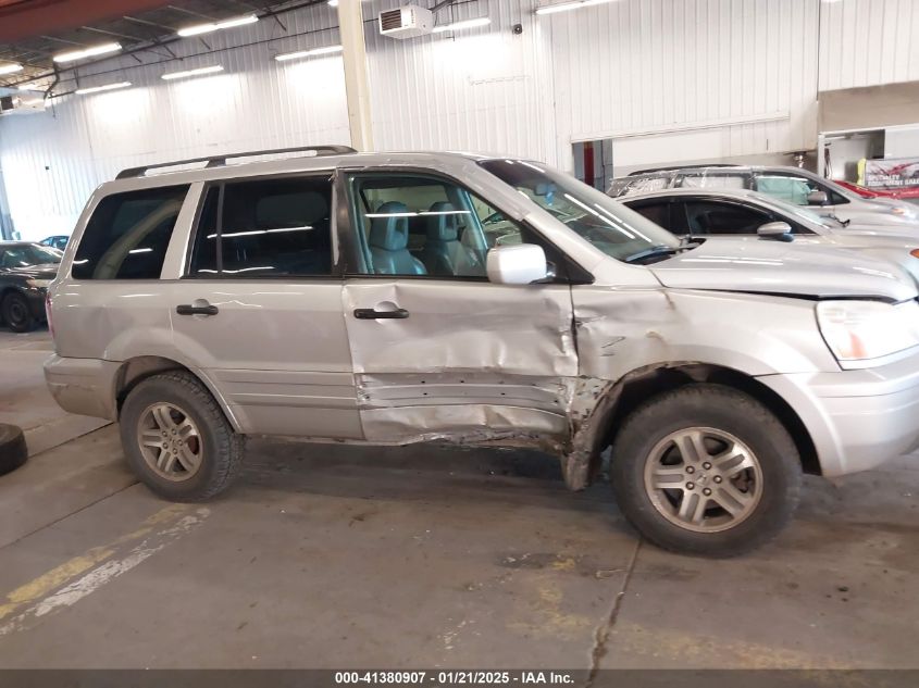 2004 Honda Pilot Ex-L VIN: 2HKYF18694H517483 Lot: 41380907