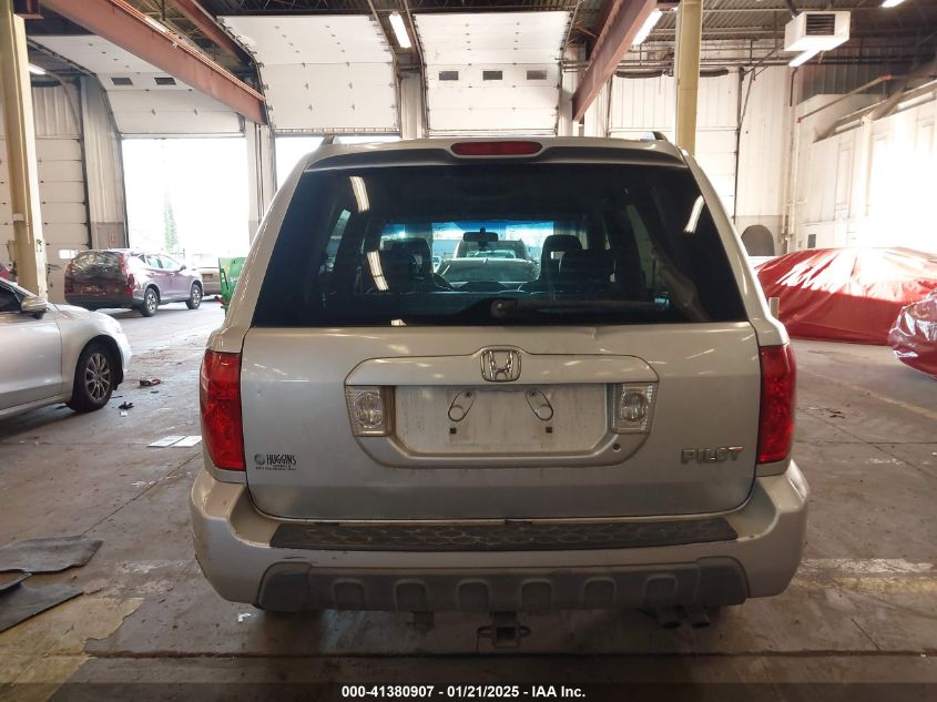 2004 Honda Pilot Ex-L VIN: 2HKYF18694H517483 Lot: 41380907