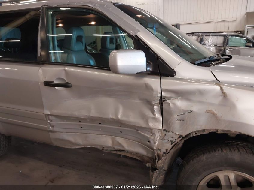 2004 Honda Pilot Ex-L VIN: 2HKYF18694H517483 Lot: 41380907