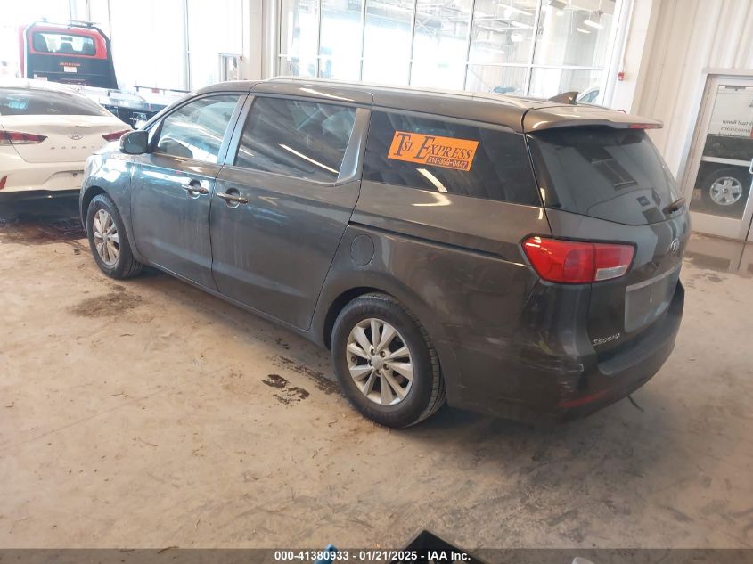 VIN KNDMB5C16F6076700 2015 KIA SEDONA no.3