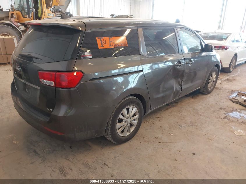 VIN KNDMB5C16F6076700 2015 KIA SEDONA no.4