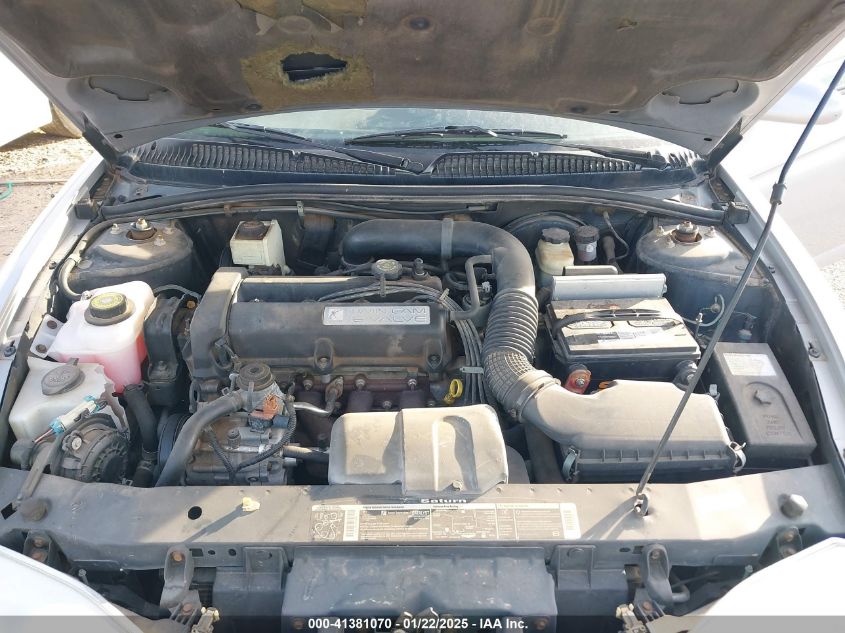 2001 Saturn Sc2 VIN: 1G8ZR12781Z10739 Lot: 41381070