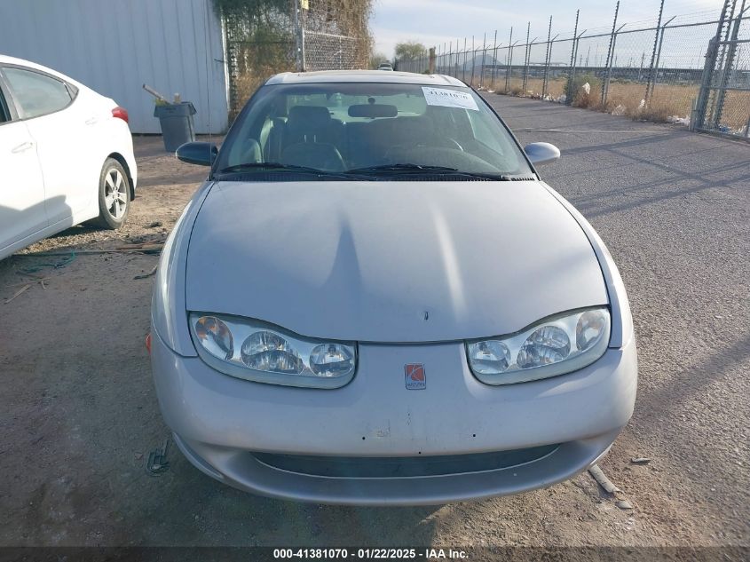 2001 Saturn Sc2 VIN: 1G8ZR12781Z10739 Lot: 41381070