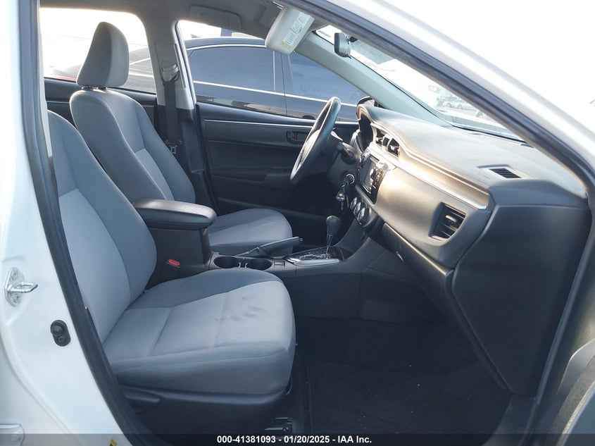 2016 TOYOTA COROLLA VIN: 5YFBURHE9GP426318