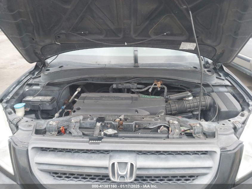 2004 Honda Pilot Ex-L VIN: 2HKYF185X4H515359 Lot: 41381160