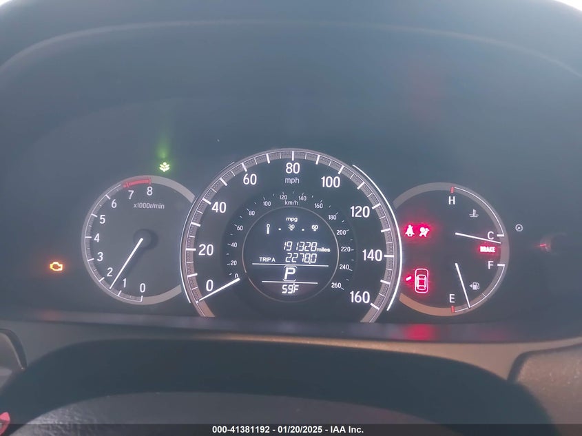 2017 HONDA ACCORD VIN: 1HGCR2F8XHA026706