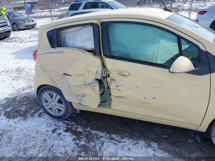 2013 CHEVROLET SPARK LS - KL8CB6S94DC596734