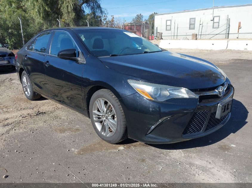 VIN 4T1BF1FK6FU931492 2015 Toyota Camry, SE no.1