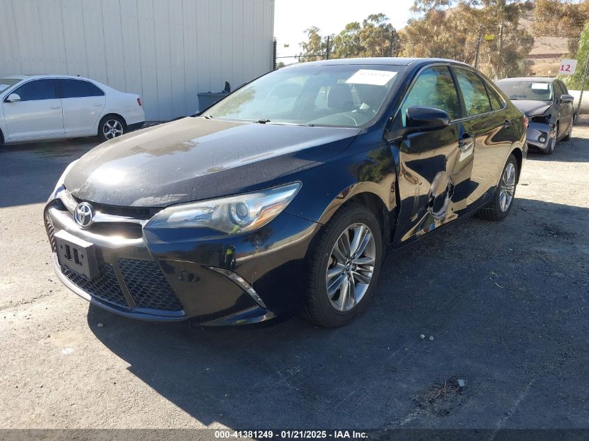 VIN 4T1BF1FK6FU931492 2015 Toyota Camry, SE no.2