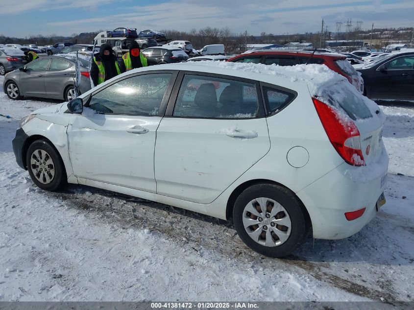 VIN KMHCT5AE7FU225797 2015 Hyundai Accent, GS no.3