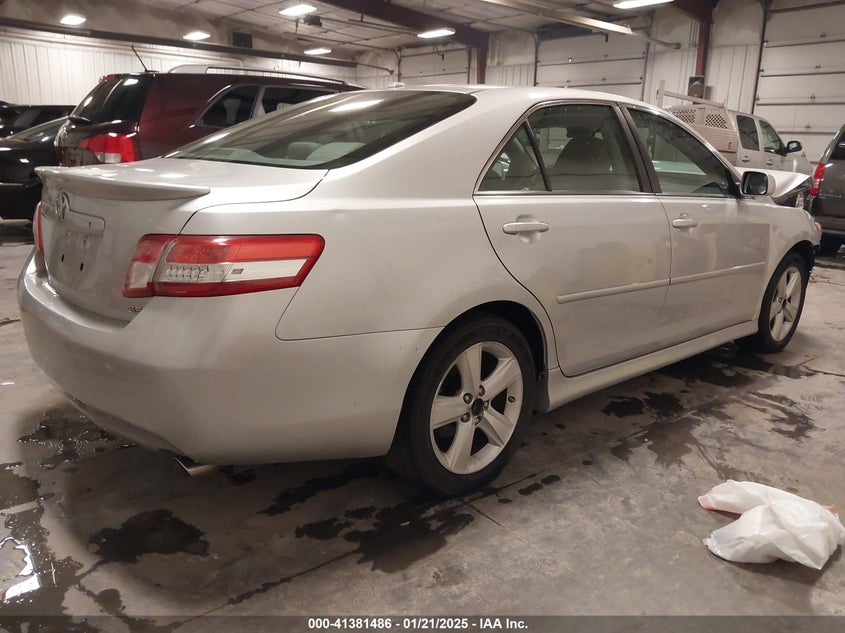 2011 TOYOTA CAMRY VIN: 4T1BF3EK4BU117834