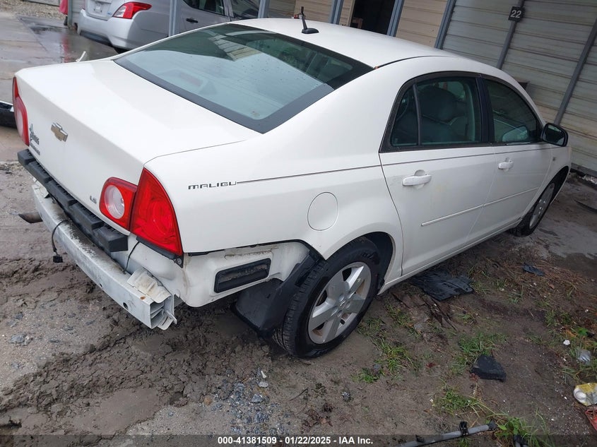 2008 CHEVROLET MALIBU VIN: 1G1ZG57B084189074