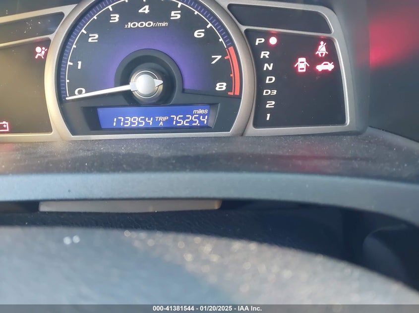 2006 HONDA CIVIC VIN: 1HGFA16576L065033