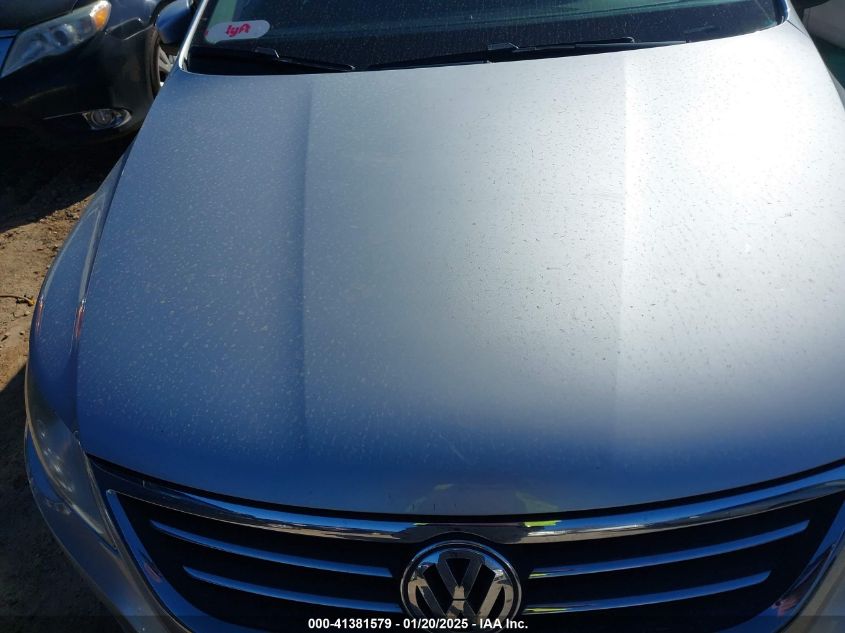 2011 Volkswagen Cc Lux VIN: WVWHN7AN6BE718214 Lot: 41381579