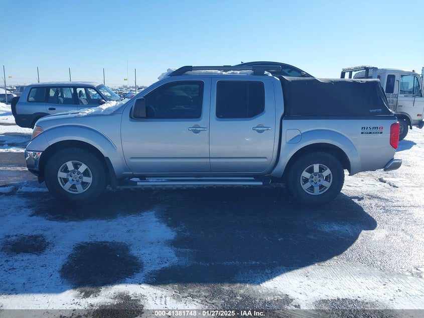 2008 NISSAN FRONTIER VIN: 1N6AD07W58C442234