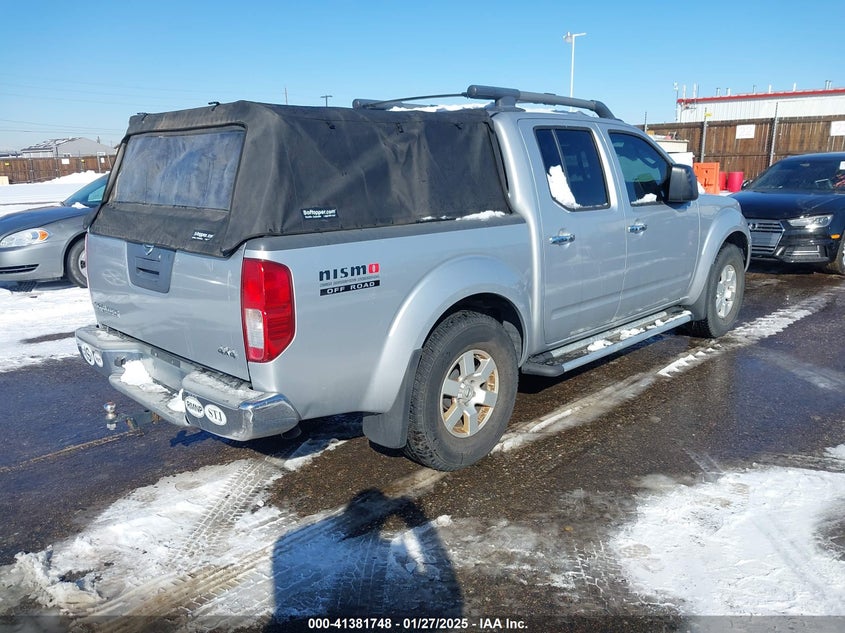2008 NISSAN FRONTIER VIN: 1N6AD07W58C442234