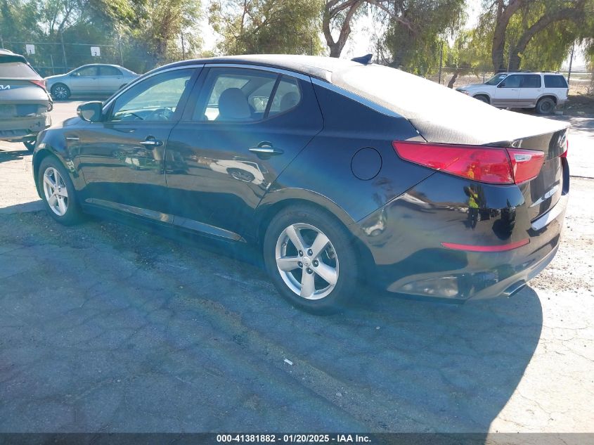 VIN KNAGM4A73F5662038 2015 KIA OPTIMA no.3