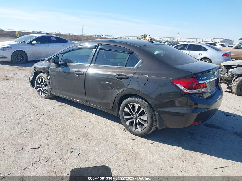2013 HONDA CIVIC VIN: 19XFB2F99DE027202