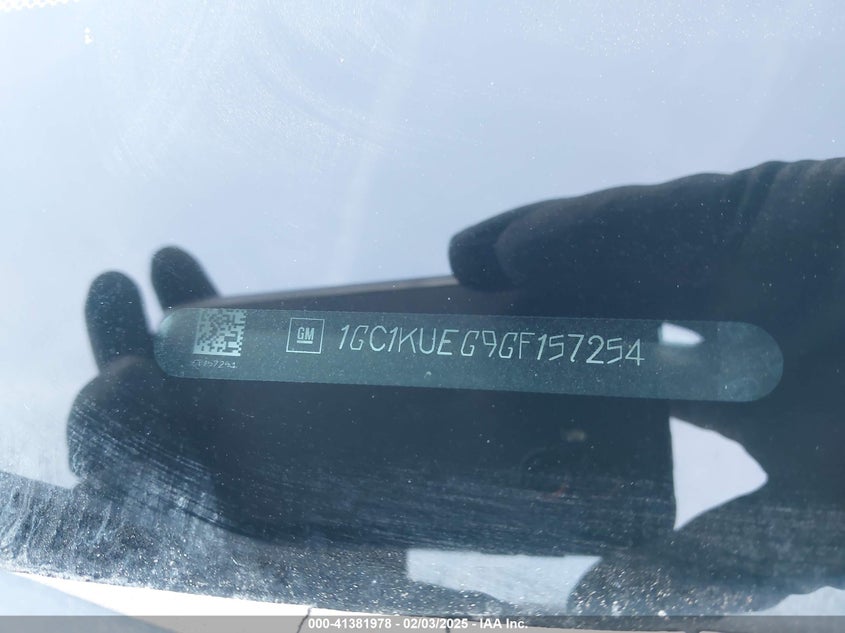 2016 CHEVROLET SILVERADO 2500HD WT - 1GC1KUEG9GF157254