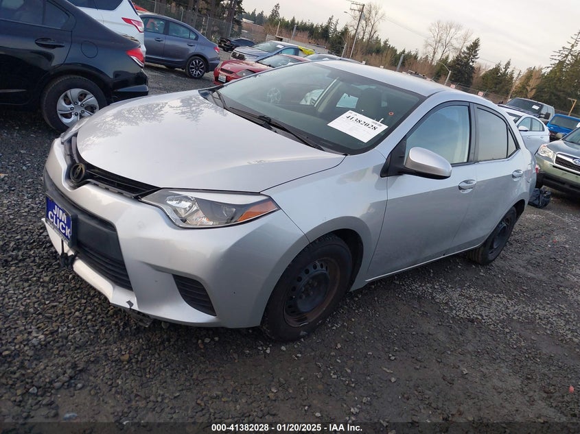 2014 TOYOTA COROLLA VIN: 5YFBURHE7EP039750