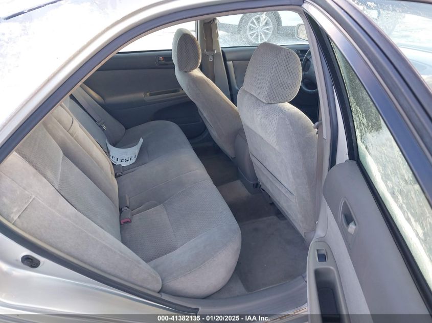 2003 Toyota Camry Le VIN: 4T1BE32K73U140341 Lot: 41382135