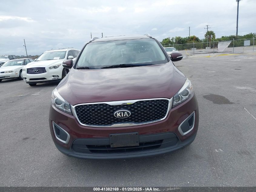 VIN 5XYPGDA53GG162947 2016 KIA Sorento, 3.3L Lx no.12