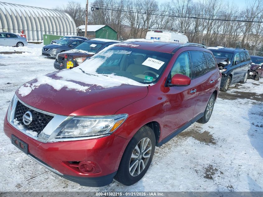 VIN 5N1AR2MM3DC643347 2013 Nissan Pathfinder, SV no.2