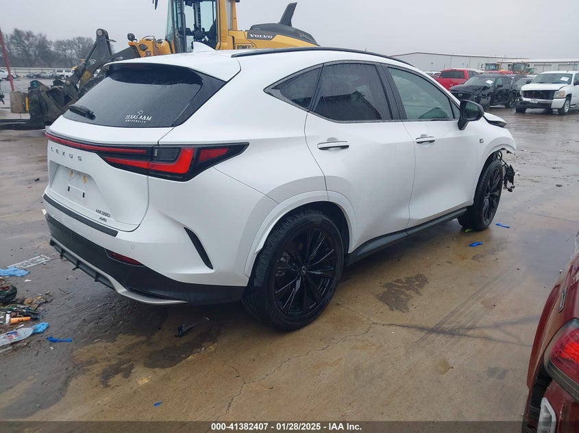 Vin: 2t2kgcez7rc043052, lot: 41872892, lexus nx 350 f sport handling 20244
