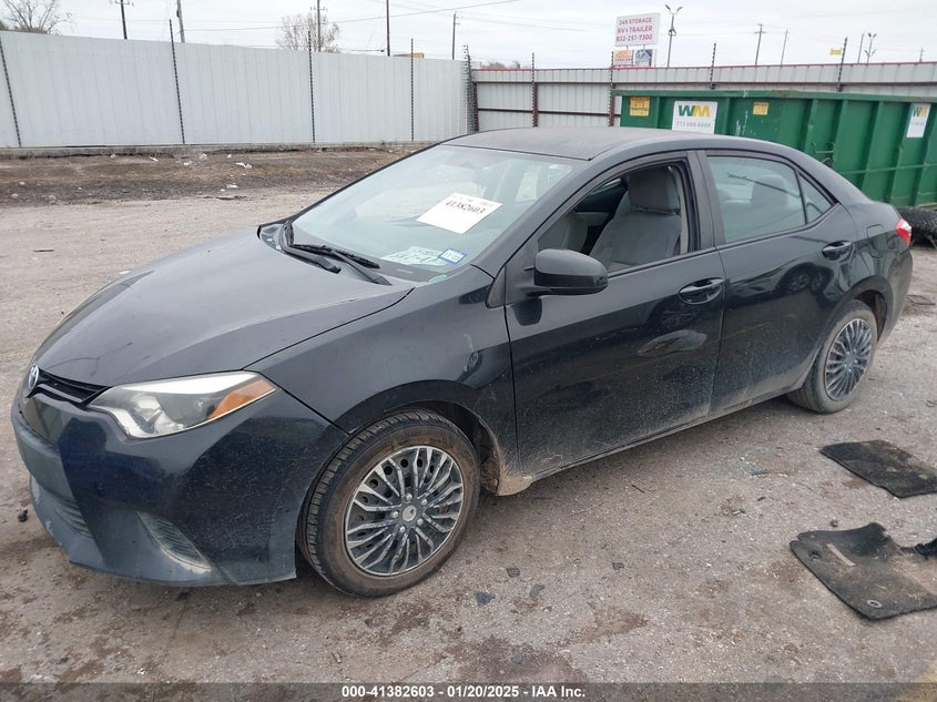 2014 TOYOTA COROLLA VIN: 5YFBURHEXEP082950