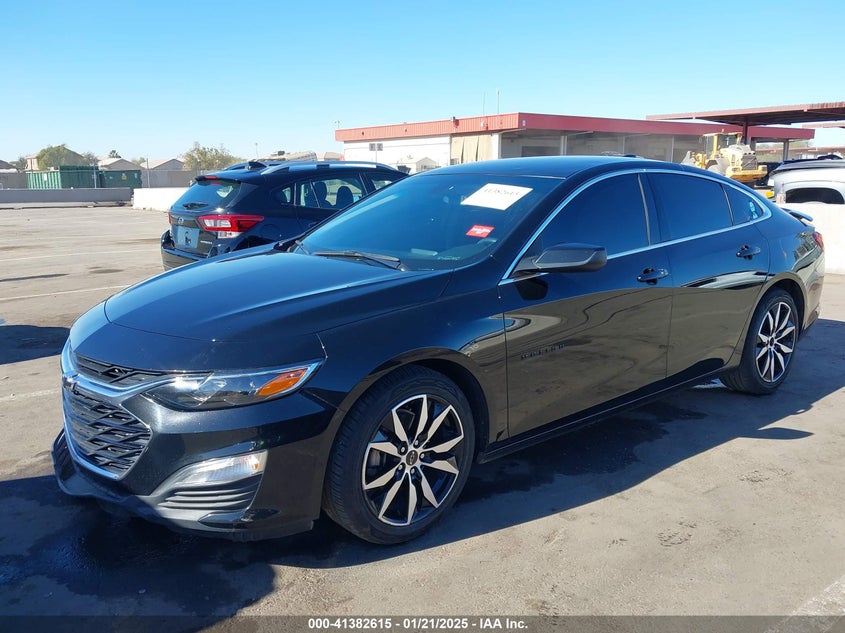 2021 CHEVROLET MALIBU FWD RS - 1G1ZG5STXMF035602