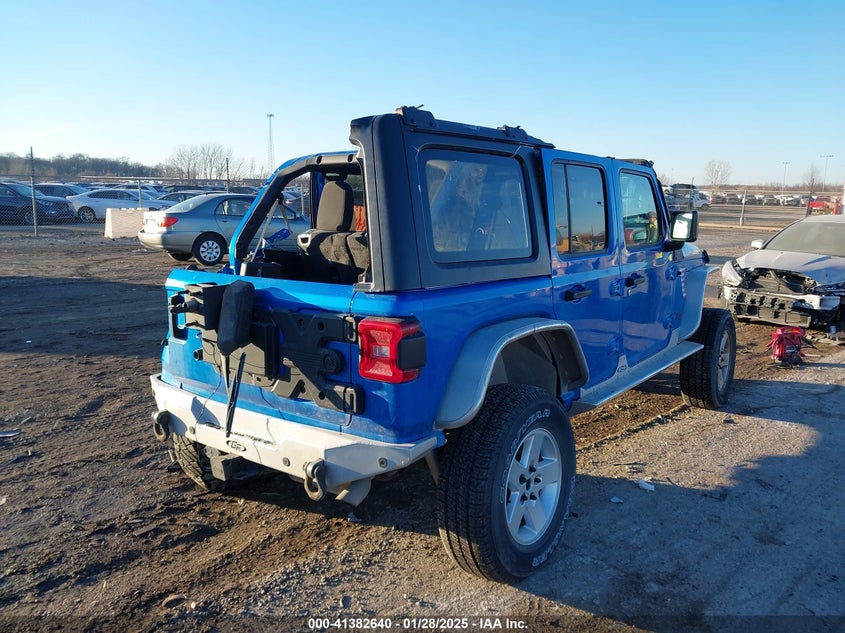 2021 JEEP WRANGLER UNLIMITED RUBICON 4X4 - 1C4JJXFM2MW737126