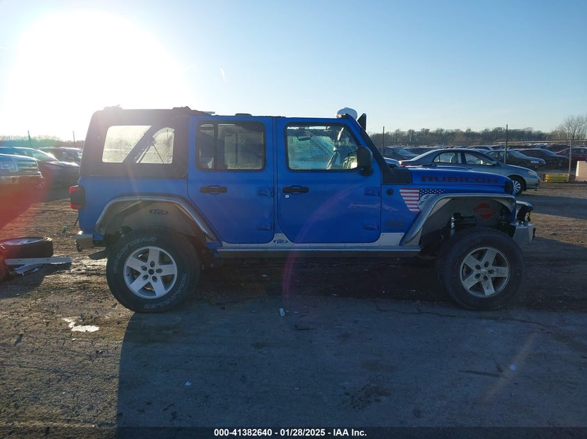 2021 JEEP WRANGLER UNLIMITED RUBICON 4X4 - 1C4JJXFM2MW737126