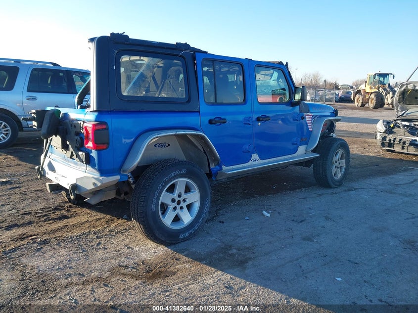 2021 JEEP WRANGLER UNLIMITED RUBICON 4X4 - 1C4JJXFM2MW737126