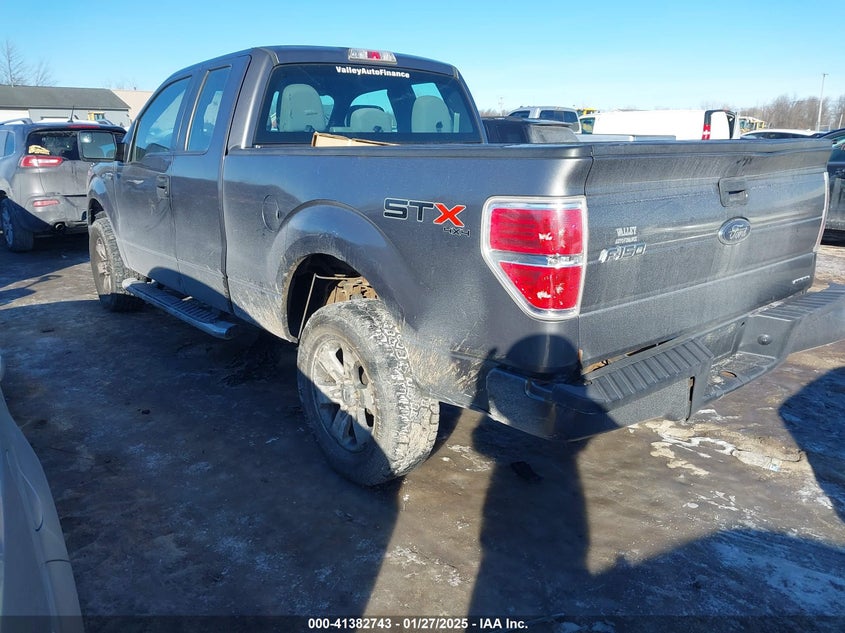 2012 FORD F-150 VIN: 1FTFX1EF9CFC31750