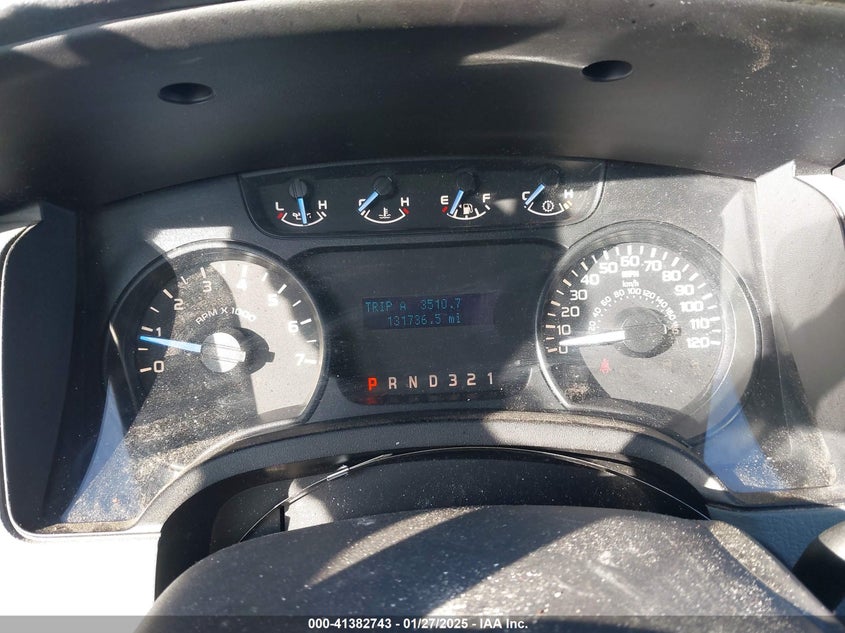 2012 FORD F-150 VIN: 1FTFX1EF9CFC31750