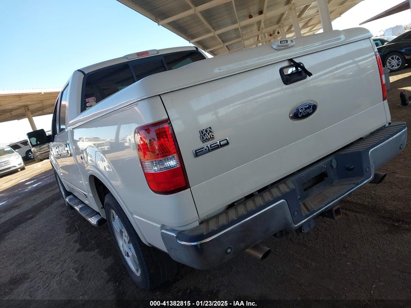 2008 FORD F-150 VIN: 1FTPW12V48FB14779
