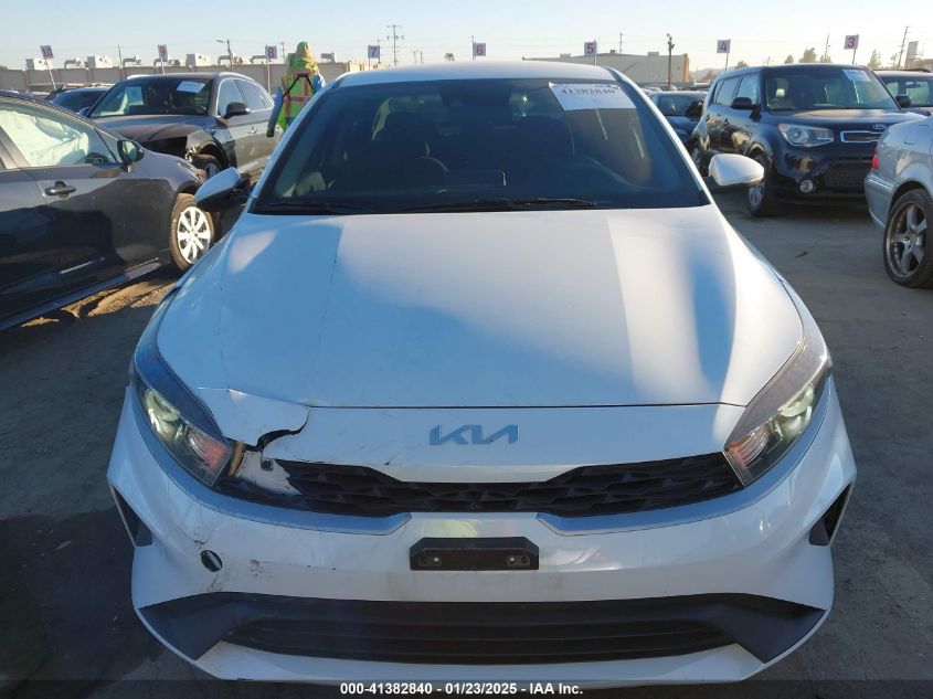 2022 Kia Forte Lxs VIN: 3KPF24AD7NE456346 Lot: 41382840