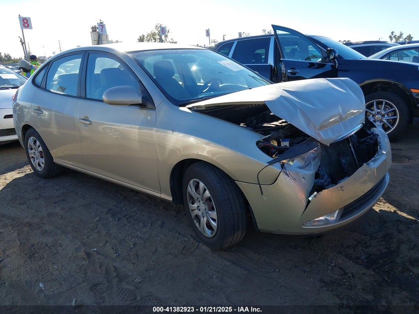 2010 HYUNDAI ELANTRA VIN: KMHDU4AD2AU878517