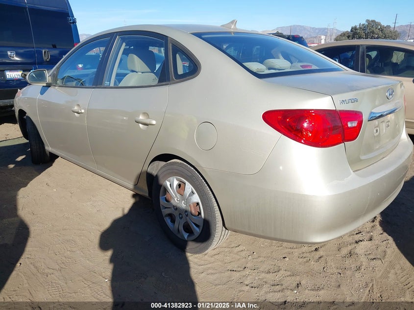2010 HYUNDAI ELANTRA VIN: KMHDU4AD2AU878517