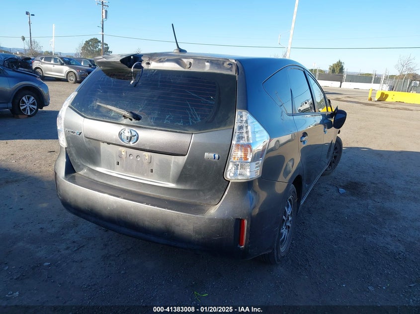 2013 TOYOTA PRIUS V VIN: JTDZN3EU0D3236030