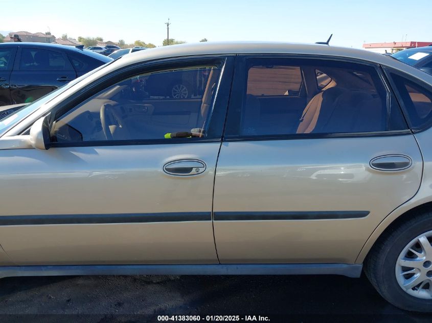 2005 Chevrolet Impala VIN: 2G1WF52E759319643 Lot: 41383060