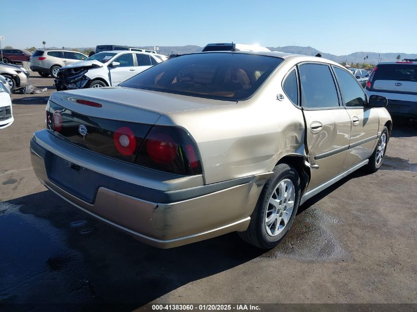 2005 Chevrolet Impala VIN: 2G1WF52E759319643 Lot: 41383060