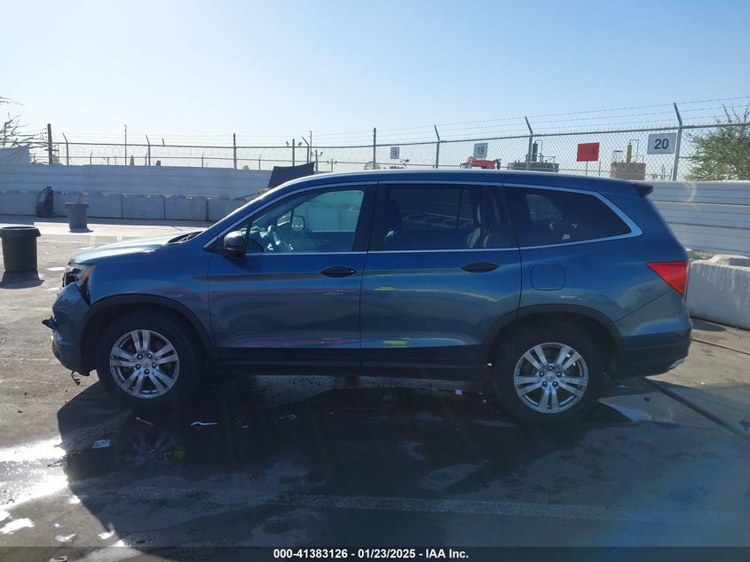 2016 HONDA PILOT LX - 5FNYF5H17GB023783