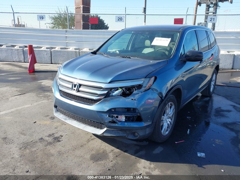 2016 HONDA PILOT LX - 5FNYF5H17GB023783