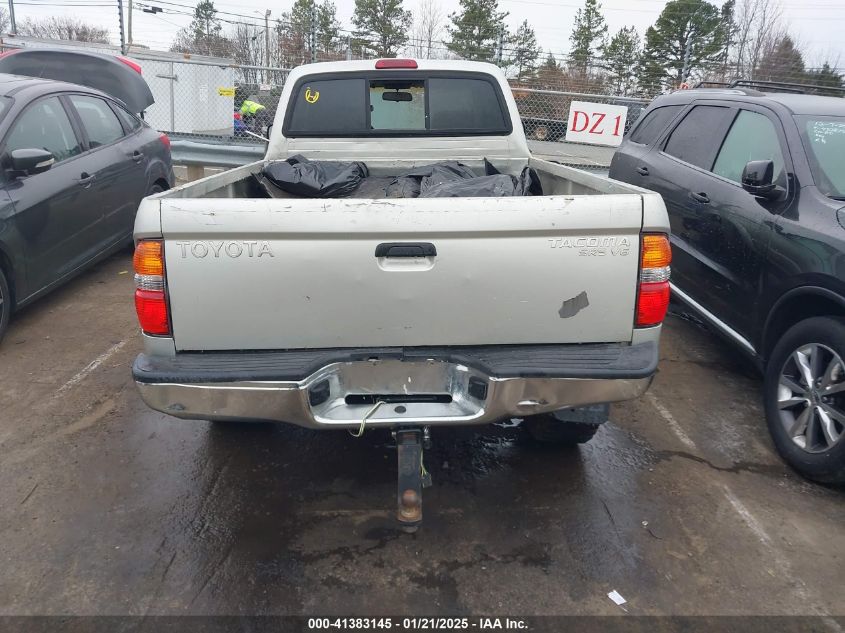 2004 Toyota Tacoma Base V6 VIN: 5TEWN72N44Z370922 Lot: 41383145